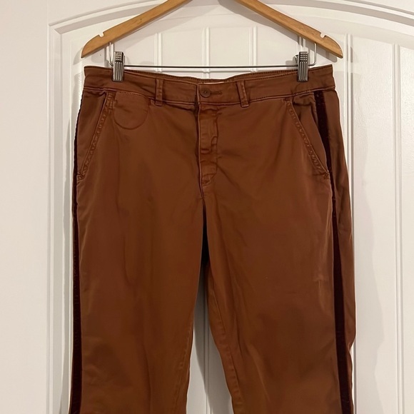 Anthropologie Relaxed Tuxedo Stripe Chino Pant Size 31 - Picture 4 of 11